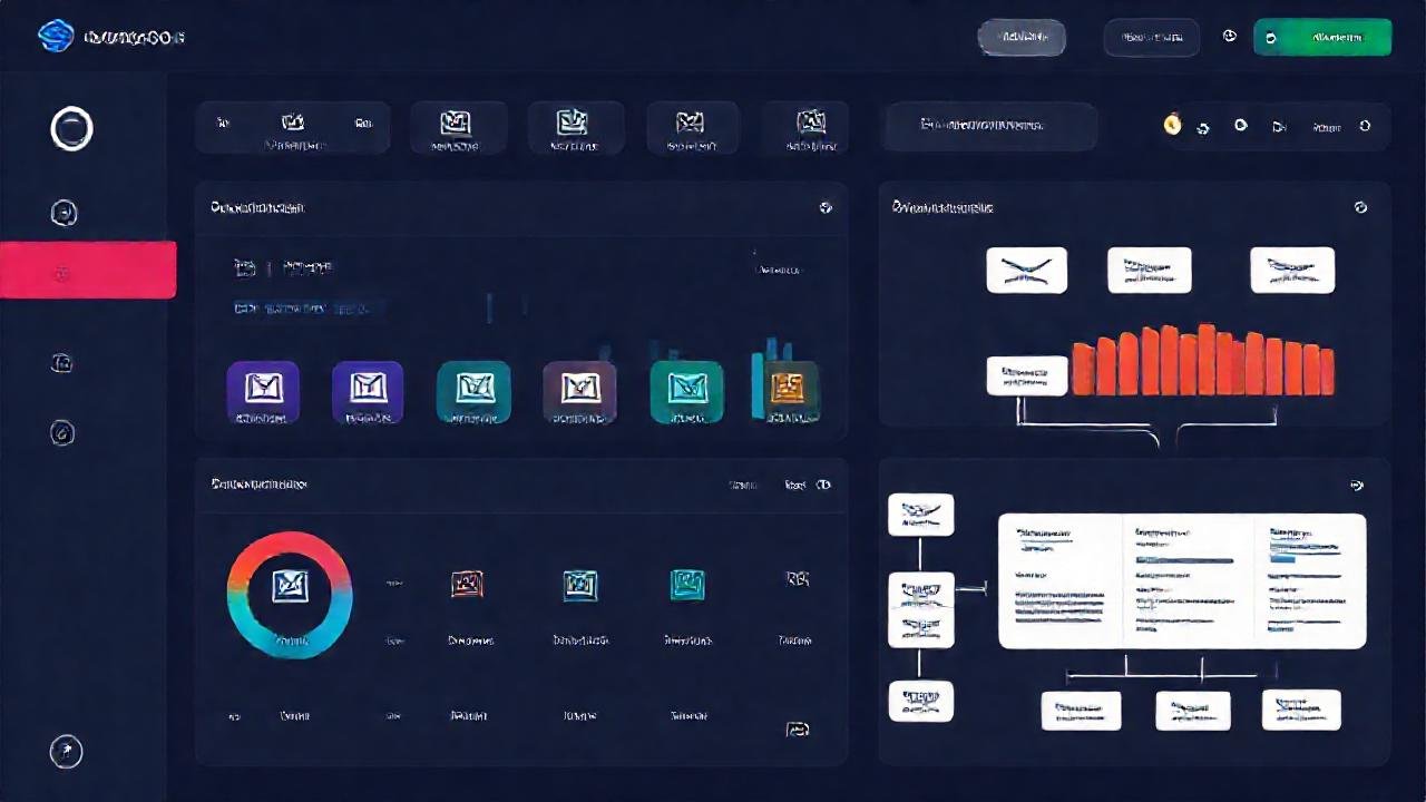 Panel digital profesional e informativo