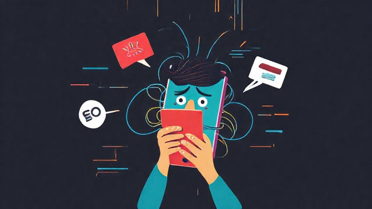 El móvil falla, un caos digital