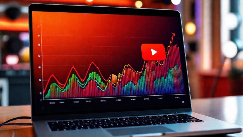 El gráfico de YouTube muestra un auge