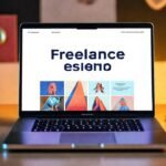 Diseñador freelance triunfa con creatividad moderna