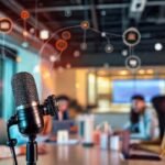 Equipo diverso colabora con energía creativa