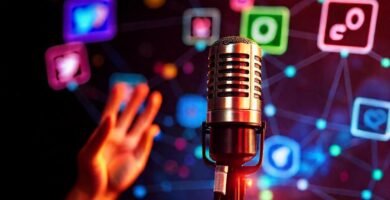 Éxito digital con comunicación vibrante