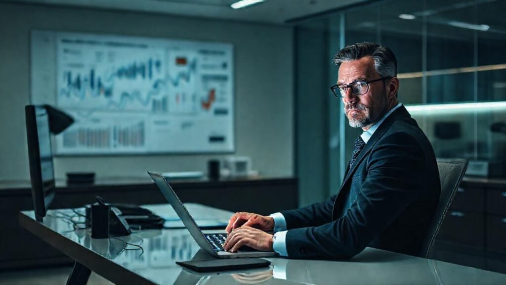 Finanzas digitales en un espacio profesional