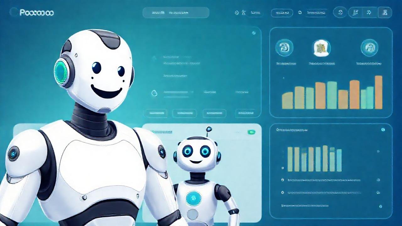 Interfaz de chatbot amigable y útil