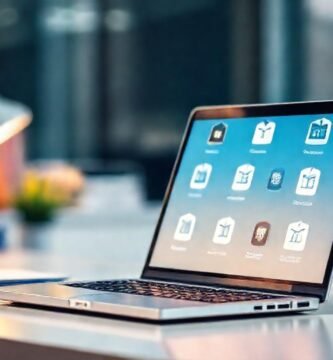 Oficina moderna fusiona digital y tradicional