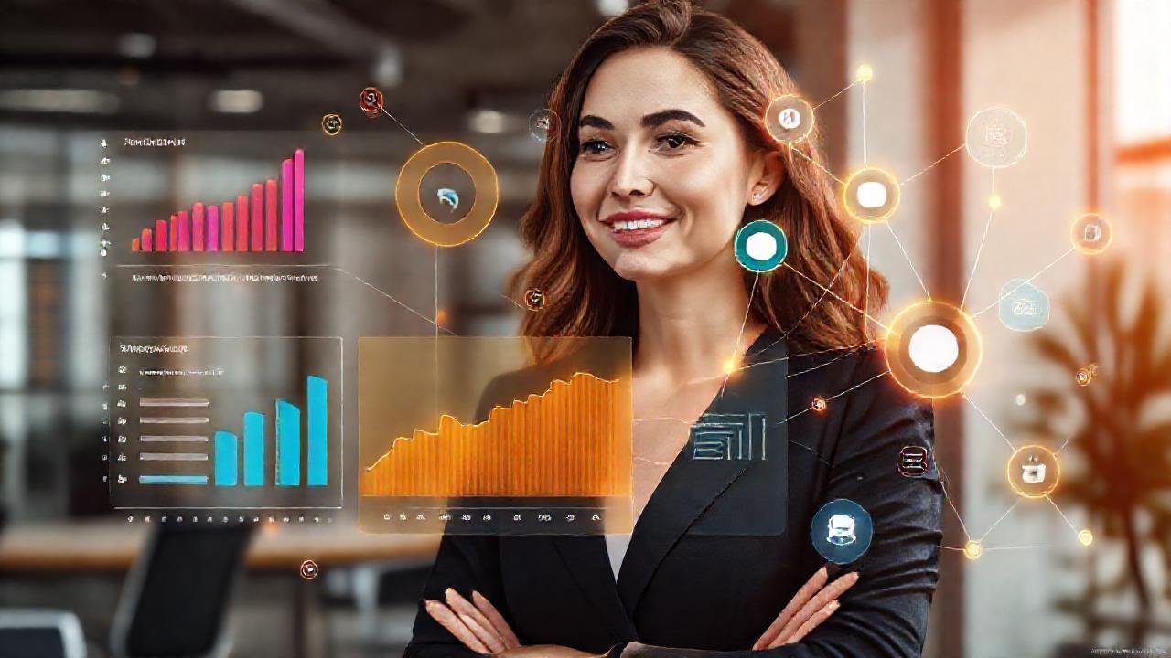 Marca digital profesional impactante y visual