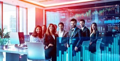 Oficina moderna: crecimiento digital y colaboración