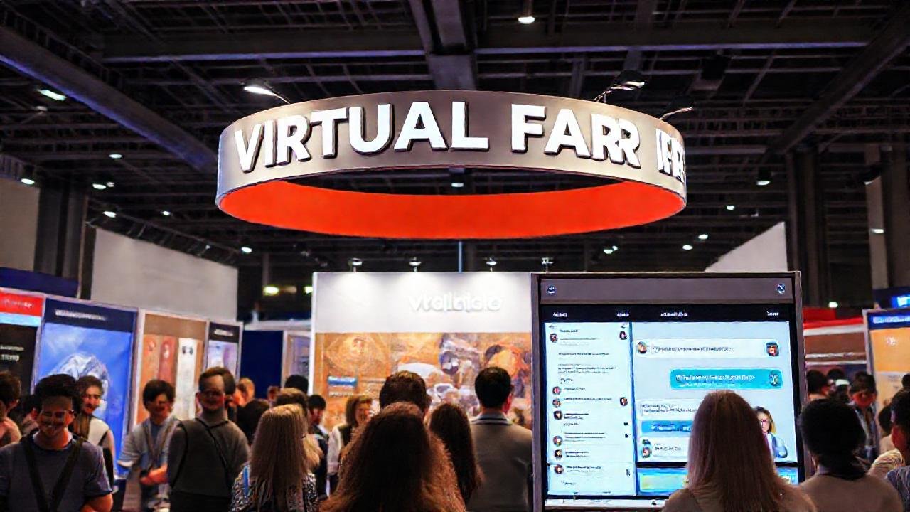 Feria virtual genera conexiones digitales felices