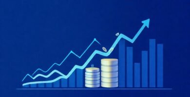 Ilustración digital: finanzas