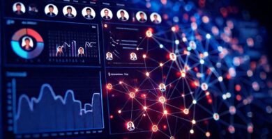 Visualizaciones de datos conectan avatares digitales