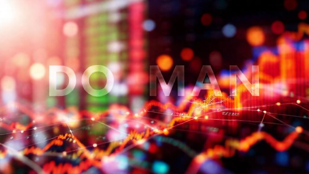 Redes financieras visuales modernas y vibrantes