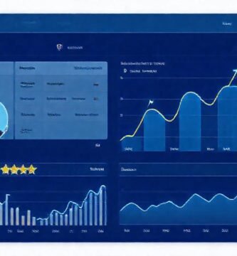 Un panel de comercio electrónico exitoso y tranquilo