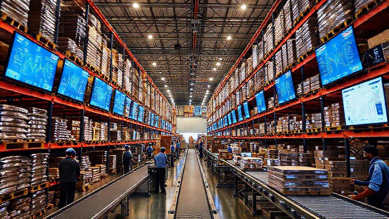 Almacén moderno, eficiente y digitalizado