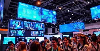 Un salón virtual interactivo y vibrante