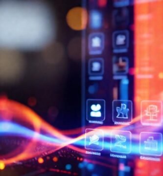 Interfaz digital premium y vibrante