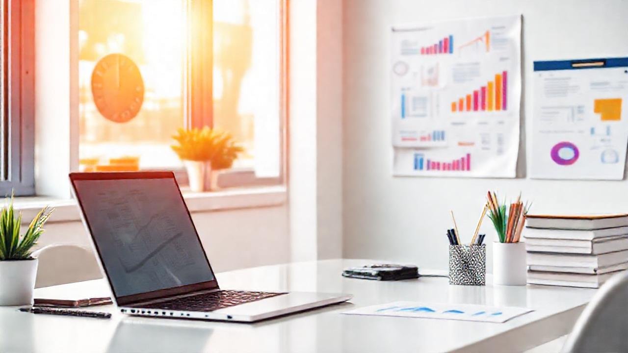 Un emprendedor visualiza el éxito con ideas