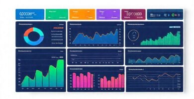 Un panel digital muestra datos clave