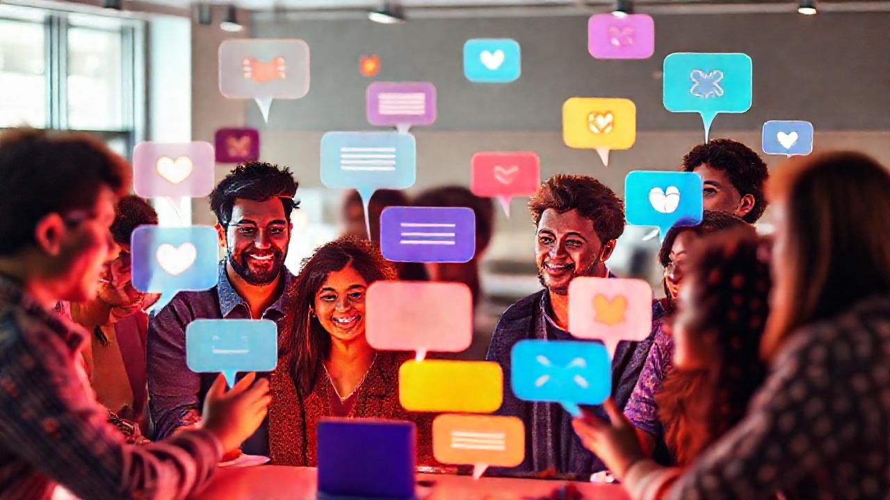 Comunidad digital conecta y colabora positivamente