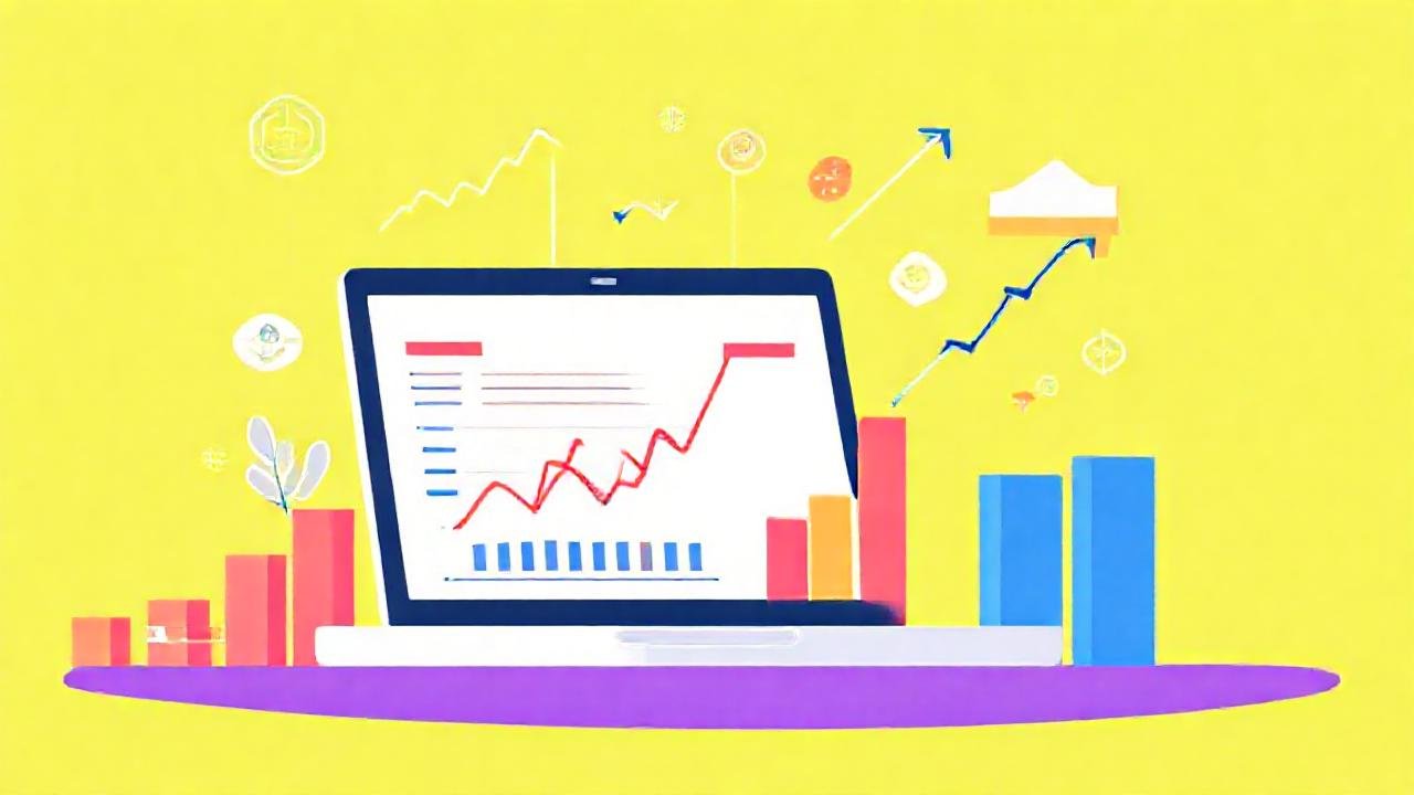 Ilustración moderna simplifica finanzas complejas